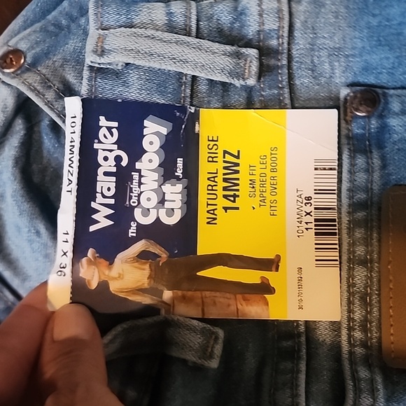 Wrangler Women's Natural Rise "The Original Cowboy Cut" Jeans Size 11 - Picture 3 of 6